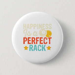 Happiness Is A Perfect Rack 3 6 Cm Round Badge