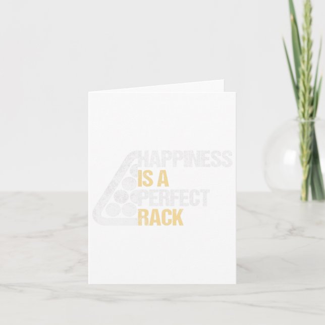Happiness Is A Perfect Rack - Copy  Card (Front)