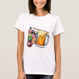 Happiness Is A Perfect Rack I Pool Billiards Playe T-Shirt
