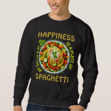 Happiness is a plate of spaghetti