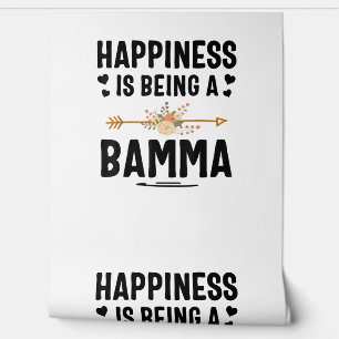 Happiness Is Being A Bamma Thanksgiving Christmas  Wallpaper