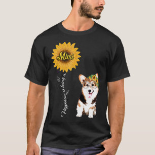 Happiness Is Being A Corgi Mimi T-Shirt