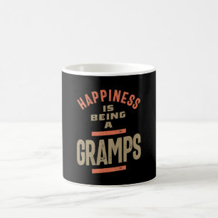 Happiness Is Being a Gramps   Grandfather Coffee Mug