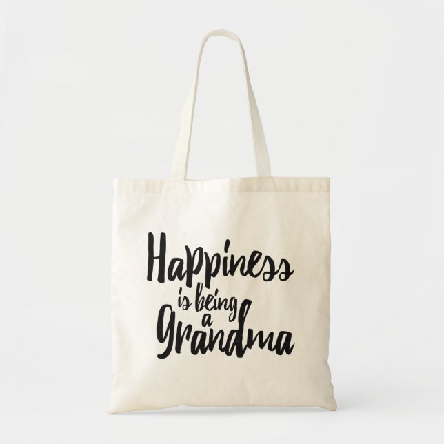 Happiness is being a Grandma Tote Bag (Front)