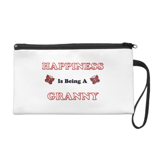 Happiness Is Being A Granny Wristlet
