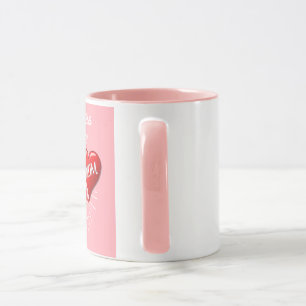 HAPPINESS IS BEING A MOM GIFT DESIGN MUG