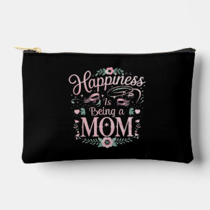 Happiness Is Being A Mum Mother's Day Accessory Pouch
