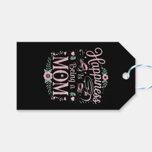 Happiness Is Being A Mum Mother's Day Gift Tags