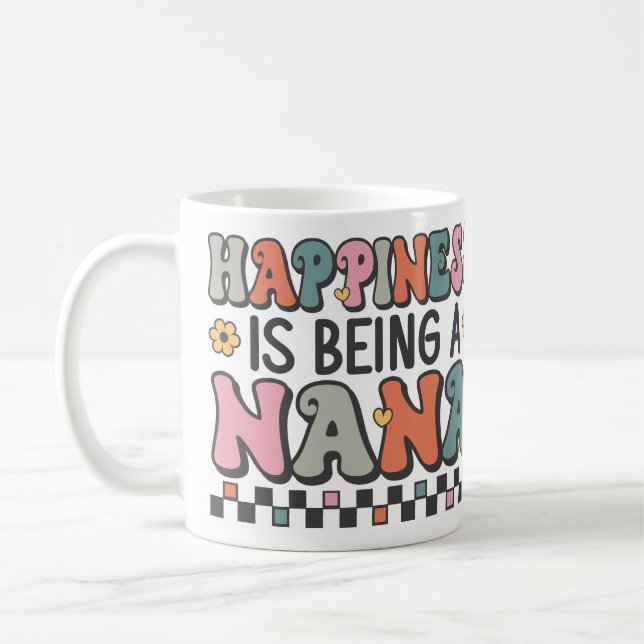 Happiness Is Being A Nana Coffee Mug (Left)