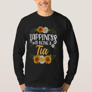 Happiness Is Being A Tia Mothers Day T-Shirt