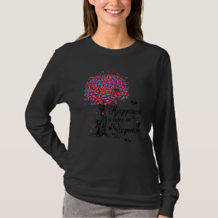 Happiness Is Being An Stepmom Cute Mother's Day T-Shirt