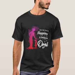 Happiness Is Being Funny From Grandson Grandmother T-Shirt