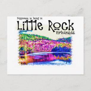 Happiness Is Being in Little Rock Postcard