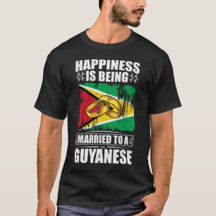 Happiness Is Being Married To A Guyanese T-Shirt
