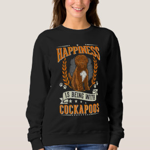 Happiness Is Being With Cockapoos Sweatshirt