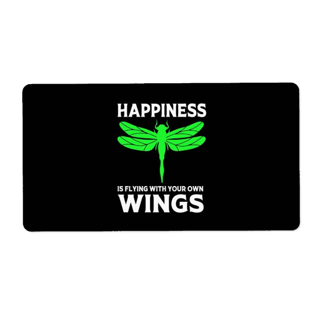 Happiness Is Flying With Dragonfly (Front)