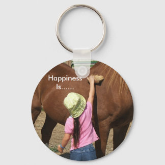 Happiness Is...... Key Ring