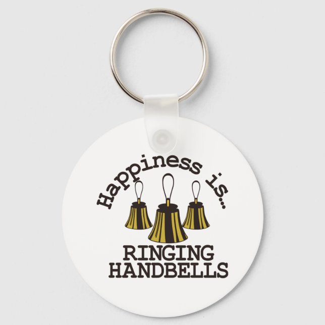 Happiness is… key ring (Front)