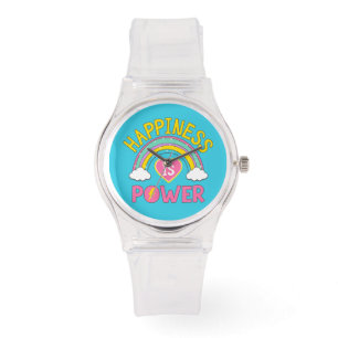 Happiness is Power Rainbow Watch