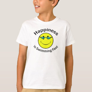 Happiness is Swimming Fast T-Shirt