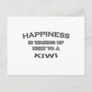 Happiness Is Waking Up Next To a Kiwi Postcard