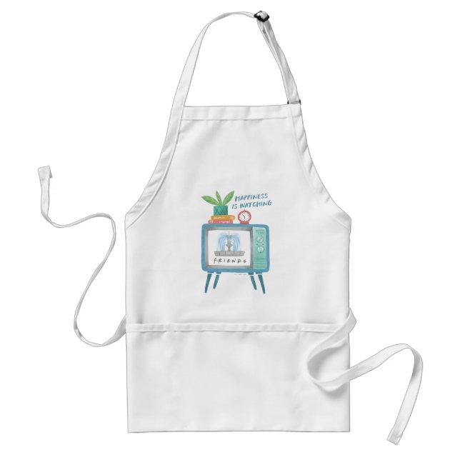 Happiness is watching FRIENDS™ Standard Apron (Front)