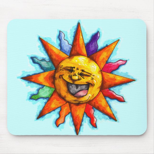 Happiness Junkie Mouse Pad (Front)