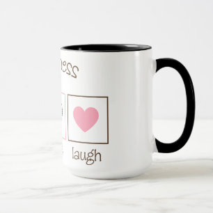 Happiness Live Love Laugh Mug