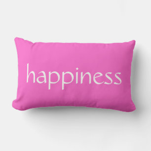 Happiness Love Lumbar Pillow