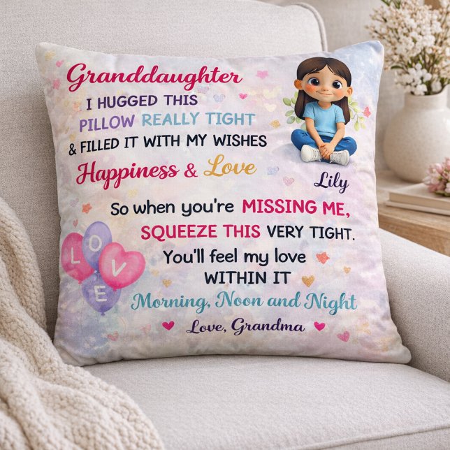 Happiness & Love Quote Throw Pillow (Creator Uploaded)