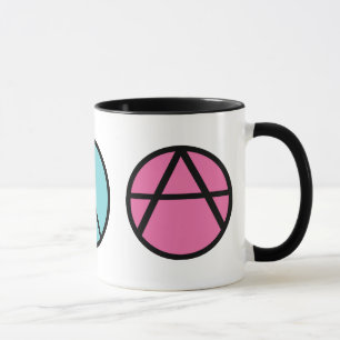 Happiness Peace Freedom Mug