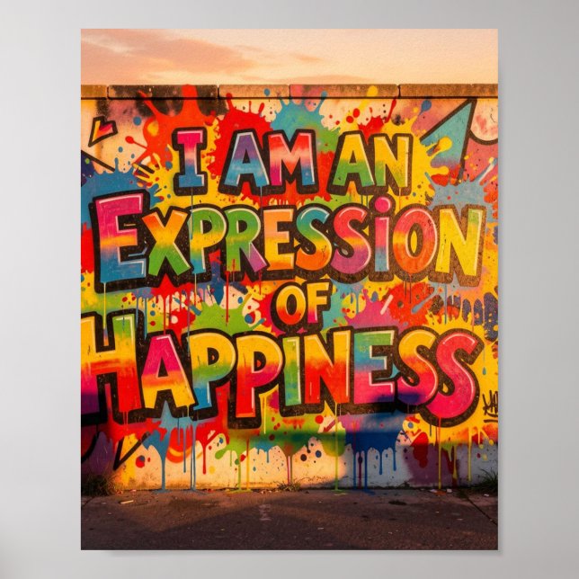 Happiness  poster (Front)