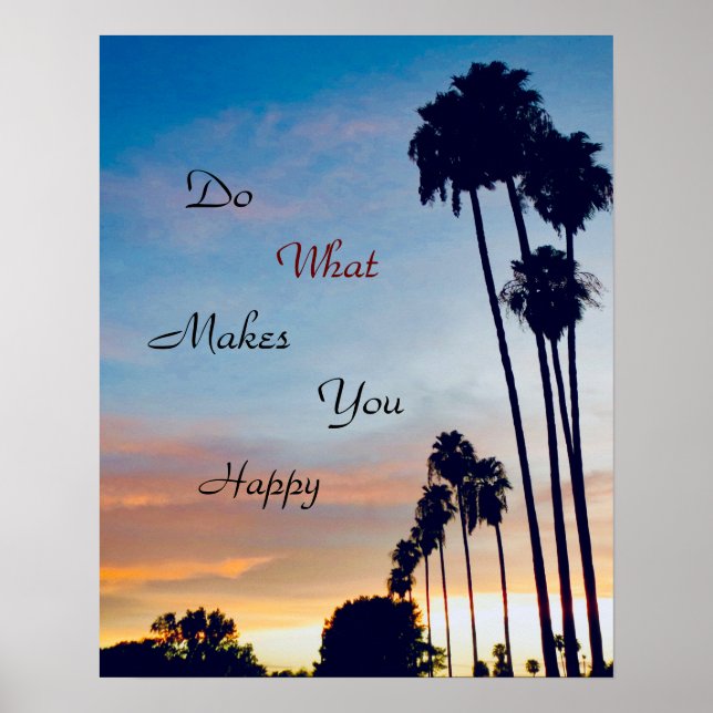 Happiness Poster (Front)