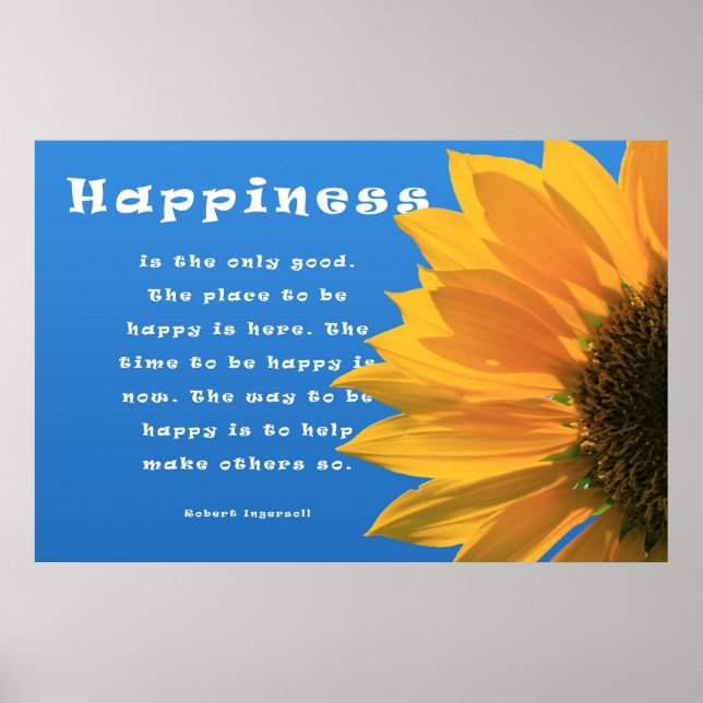 Happiness Poster: Ingersoll Poster (Front)