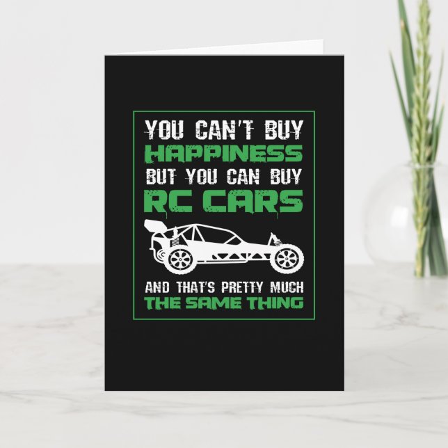 Happiness RC Cars Same Card (Front)