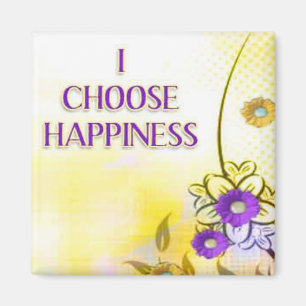 Happiness ...Self affirmation statement magnets
