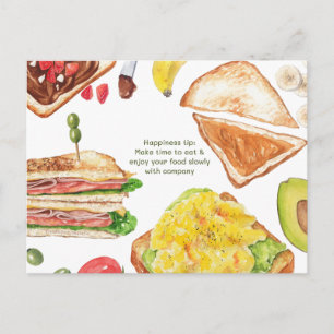 Happiness Tip Postcard
