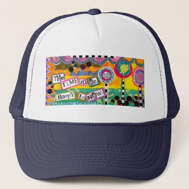 Happiness Trucker Hat (Front)