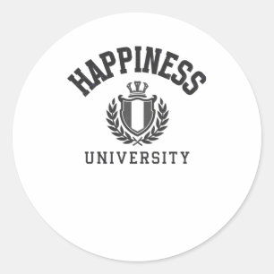 Happiness University Sticker