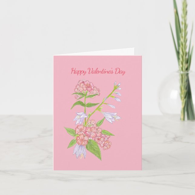 Happiness Valentine Card (Front)