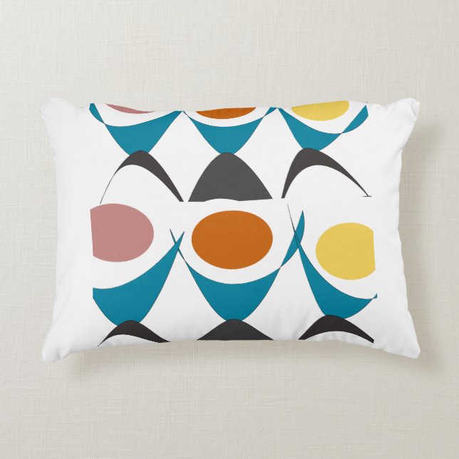 Happiness vectors decorative cushion (Front)