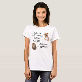 Happiness wrapped in Fur T-Shirt