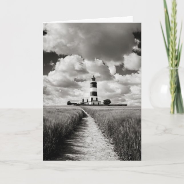 Happisburgh Lighthouse Card (Front)