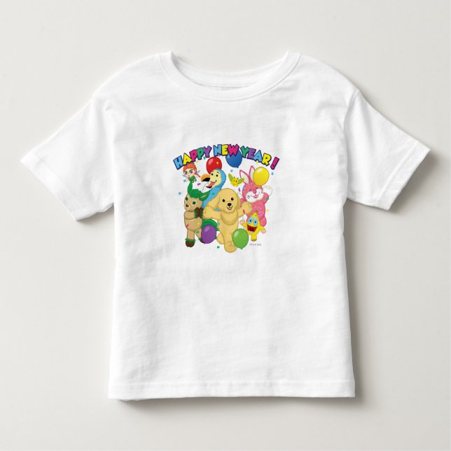 Happpy New Year 2 Toddler T-Shirt (Front)