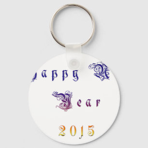 Happu New Year 2015 Hakuna Matata wishes.png Key Ring