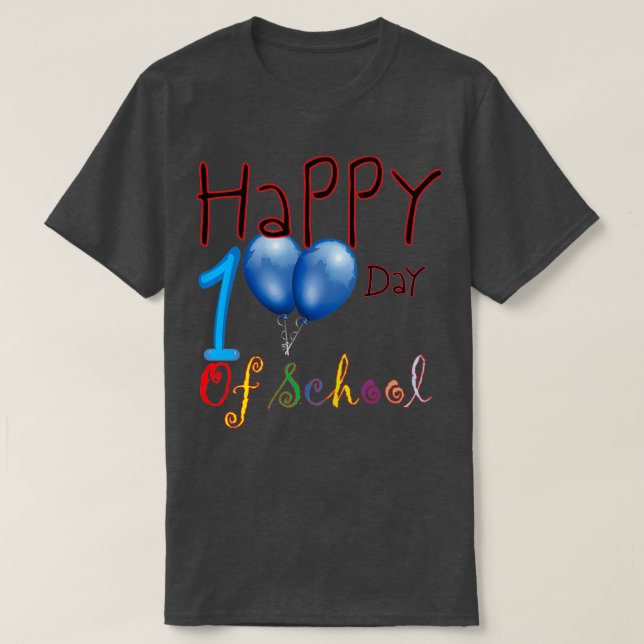 Happy 00 Day of School T-Shirt (Design Front)