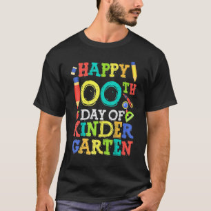 Happy 100 Day of Kinder Garten T-Shirt