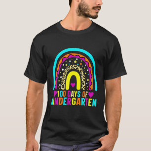 Happy 100 Day Of Kindergarten School Teacher Smart T-Shirt