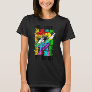 Happy 100 Day Of School Dabbing Fidget Toy Lover S T-Shirt