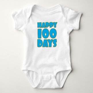 Happy 100 Days - Baby's 100 Days Celebration Baby Bodysuit